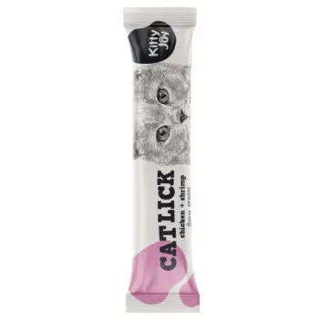 Kitty Joy Cat Lick Kurczak & Krewetki Cream 4x15g