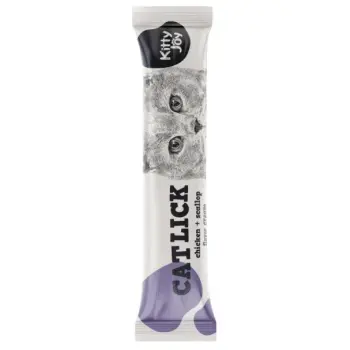 Kitty Joy Cat Lick Kurczak & Przegrzebki Cream 4x15g