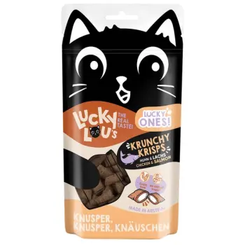 Lucky Lou Lucky Ones Krunchy Krisps Kurczak & Łosoś 60g