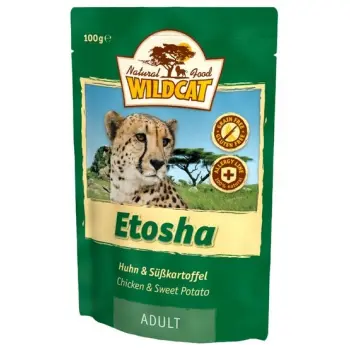 Wildcat Etosha - kurczak i bataty saszetka 100g