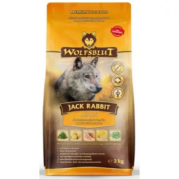 Wolfsblut Dog Jack Rabbit królik, zając i bataty 2kg