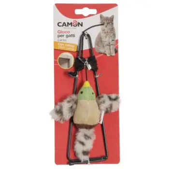 Camon Cat Toy Matatabi ptak z kocimiętką 10cm