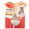 Camon Cat Toy Półkul z piórkami 12cm