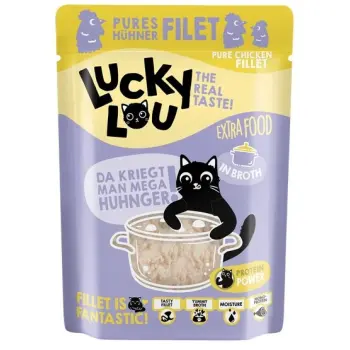 Lucky Lou Extrafood Kurczak w bulionie saszetka 70g