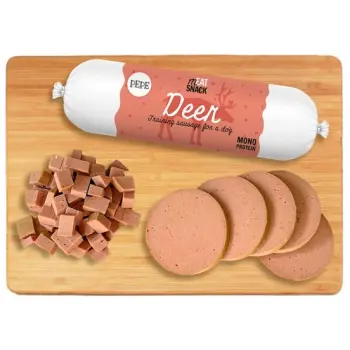 Paka Zwierzaka PEPE Kiełbaska Deer (jeleń) 200g