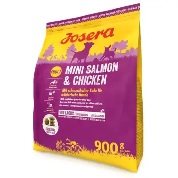 Josera Mini Salmon & Chicken Adult 900g GRATIS