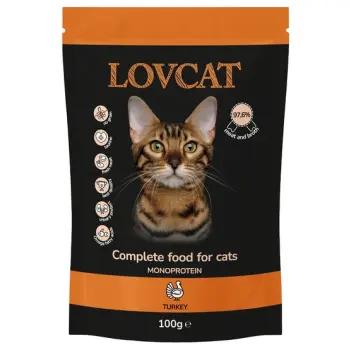 Lovcat Pure Turkey saszetka 100g