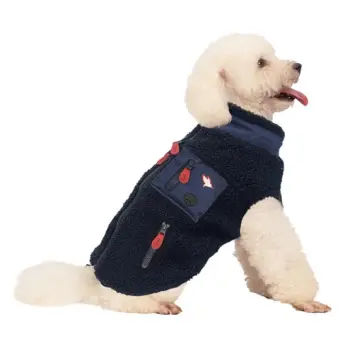 Zolux Ciepła bluza dla psa Bouclette R.50 granatowa