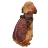 Zolux Kurtka puchowa z szelkami dla psa R.45 ceglasta
