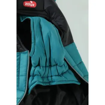 Zolux Kurtka puchowa z szelkami dla psa R.40 niebieska