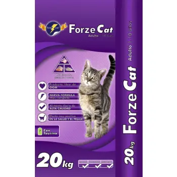 Forzecat 60% MIĘSA i RYB. Bez GMO 20kg