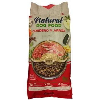 Natural Dog Food Jagnięcina & Cielęcina 15kg. 62% mięsa - Bez kurczaka