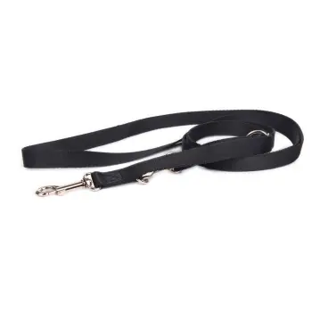 DogStuffs Smycz Regulowana – Czarna 15mm/220cm