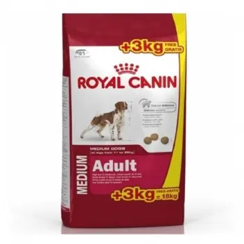 ROYAL CANIN Medium Adult 15kg + 3kg