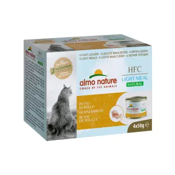 ALMO NATURE HFC Natural Light Meal Pierś Z Kurczaka 4x50g