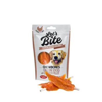 Brit Let’s Bite Chewbones Calcium Sticks With Chicken Fillet 80g