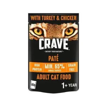 Crave Pasztet Indyk Z Kurczakiem 85g