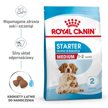 ROYAL CANIN Medium Starter Mother & Babydog 15kg