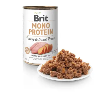 Brit Mono Protein Z Indykiem I Słodkimi Ziemniakami 400g