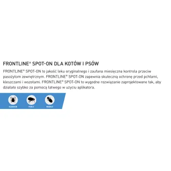 FRONTLINE Spot On Dla Psa 3x1,34ml