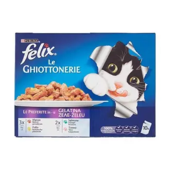 Felix Le Ghiottonerie Mix W Galaretce 10x100g