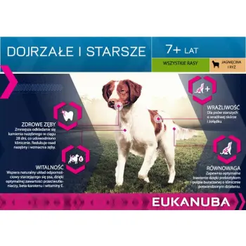 Eukanuba Mature&Senior Small & Medium Breeds Lamb & Rice 12kg