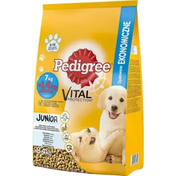 PEDIGREE Średnie Rasy Junior 7kg +1,4kg GRATIS