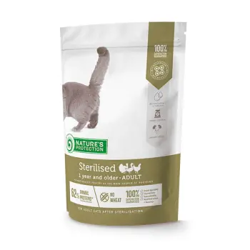 Nature’s Protection Sterilised Poultry Adult Cat 400g