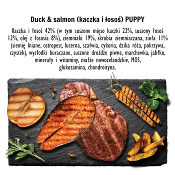 Paka Zwierzaka -Seventh heaven -Kaczka z łososiem (duck & salmon ) 9kg