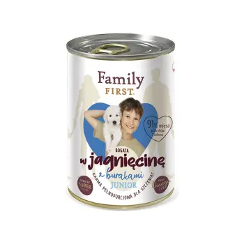 FAMILY FIRST Junior Jagnięcina Z Burakami 400g