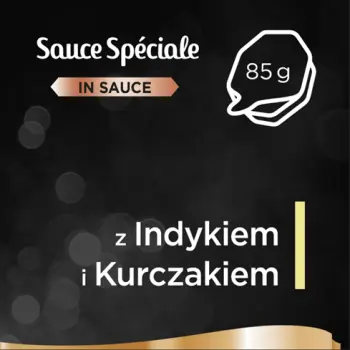 Sheba Sauce Speciale Z Indykiem, Kurczakiem I Warzywami 85g