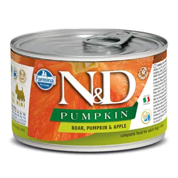 Farmina N&D Pumpkin Wild Boar & Apple Adult Mini 140g