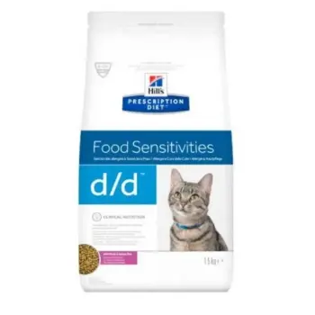 Hill's PD Prescription Diet Feline d/d Duck & Green Pea 1,5kg