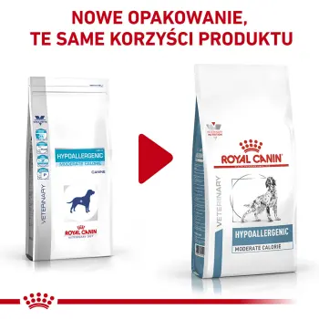 ROYAL CANIN Hypoallergenic Moderate Calorie 14kg