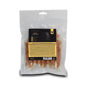 Fitmin Dog Treat Chicken Filet Na Patyczku Ze Skóry Surowej 200g