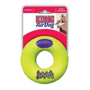 KONG Company Airdog Squeaker Donut Zabwaka Dla Psa M