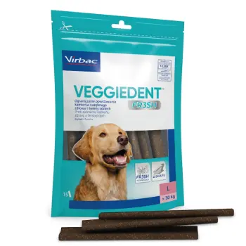 Virbac Veggiedent Fresh Gryzak L (>30kg) 15sztuk