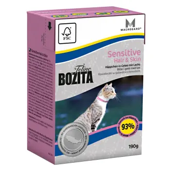 BOZITA Feline Sensitive Hair Skin 190g