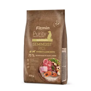 Fitmin Purity Rice Semimoist Rabbit&Lamb 800g