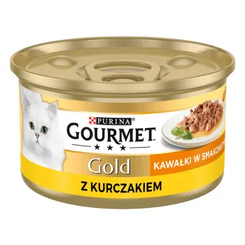 Purina Gourmet Gold Sauce Delight z kurczakiem 85g