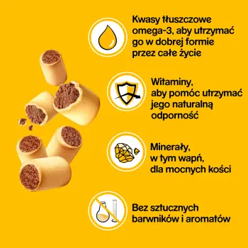 Pedigree Markies Chrupiące Ciasteczka Dla Dorosłych Psów Z Kością Szpikową 12,5kg