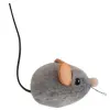 Petstages Squeak Squeak Mouse Plush Cat Toy - Myszka piszcząca