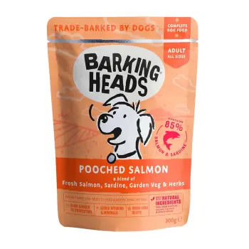 Barking Heads Pooched Salmon saszetka dla psów 300g