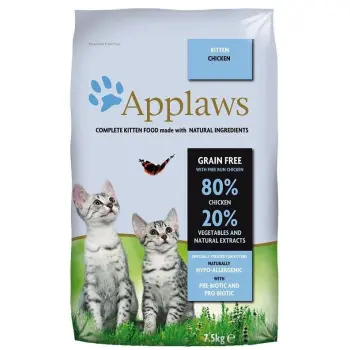 APPLAWS Complete Dry Kitten Chicken 7,5kg