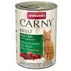 Animonda Cat Carny Adult Wołowina + Dziczyzna Z Borówkami 400g