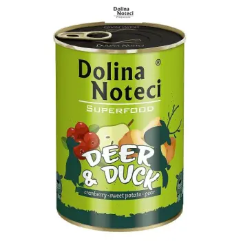 Dolina Noteci Superfood Jeleń I Kaczka 400g