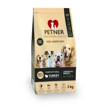 PETNER Junior All Breeds Z Indykiem 3kg