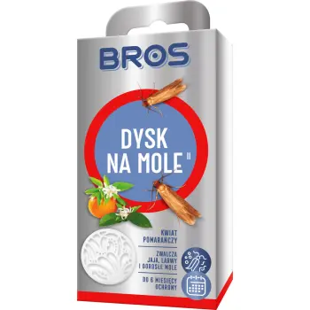 Bros Dysk Na Mole Kwiat Pomarańczy 1szt