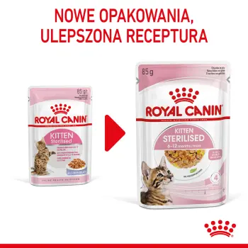 ROYAL CANIN Kitten Sterilised Gelee 12x85g