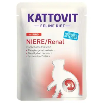 Kattovit Niere/Renal Wołowina 85g